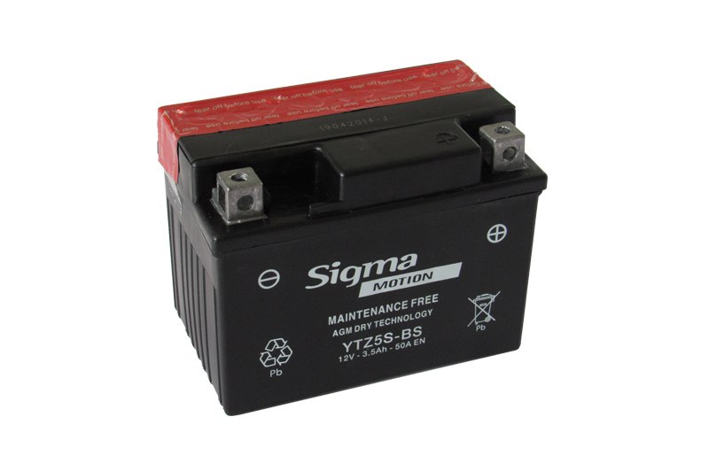 ΜΠΑΤΑΡΙΑ MOTO 12V 3,5Ah AGM SIGMA MOTION 
